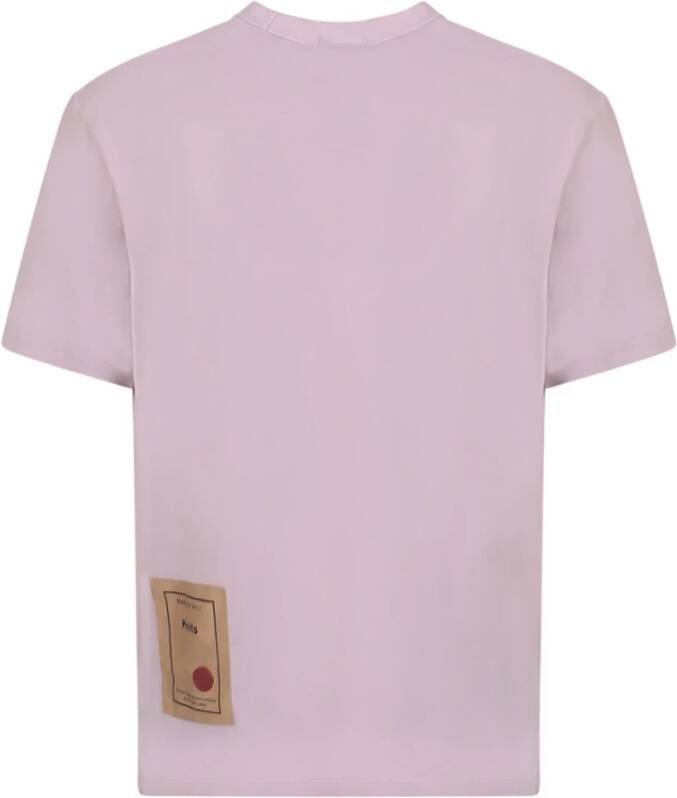 Ten C T-Shirts Roze Heren