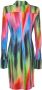 The Attico Multicolor Casual Midi Jurk Multicolor Dames - Thumbnail 2