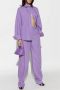 The Attico Jagger plooivoorkant broek Purple Dames - Thumbnail 2