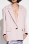 The Attico Oversized blazer Roze Dames - Thumbnail 2