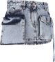 The Attico Vintage Blue Fay Denim Rok Blue Dames - Thumbnail 5