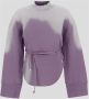 The Attico Sweatshirt Purple Dames - Thumbnail 2