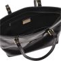 The Bridge Zwarte Leren Shopper Tas Black Dames - Thumbnail 2