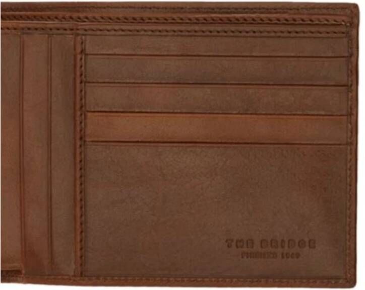 The Bridge Wallets Cardholders Brown Unisex