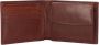 The Bridge Bruin Leren Portemonnee Minimalistische Stijl Brown Heren - Thumbnail 4