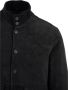 The Jack Leathers Blauwe Long Island Leren Jas Blue Heren - Thumbnail 1