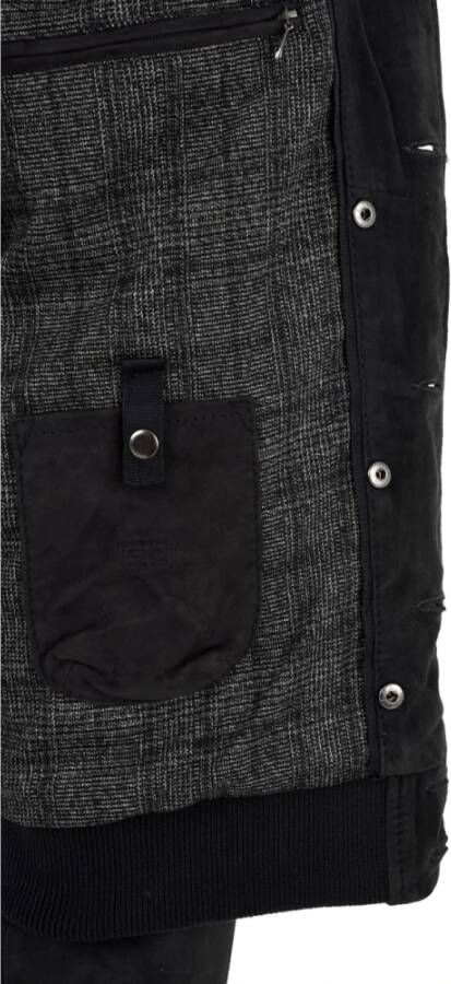 The Jack Leathers Blauwe Long Island Leren Jas Blue Heren