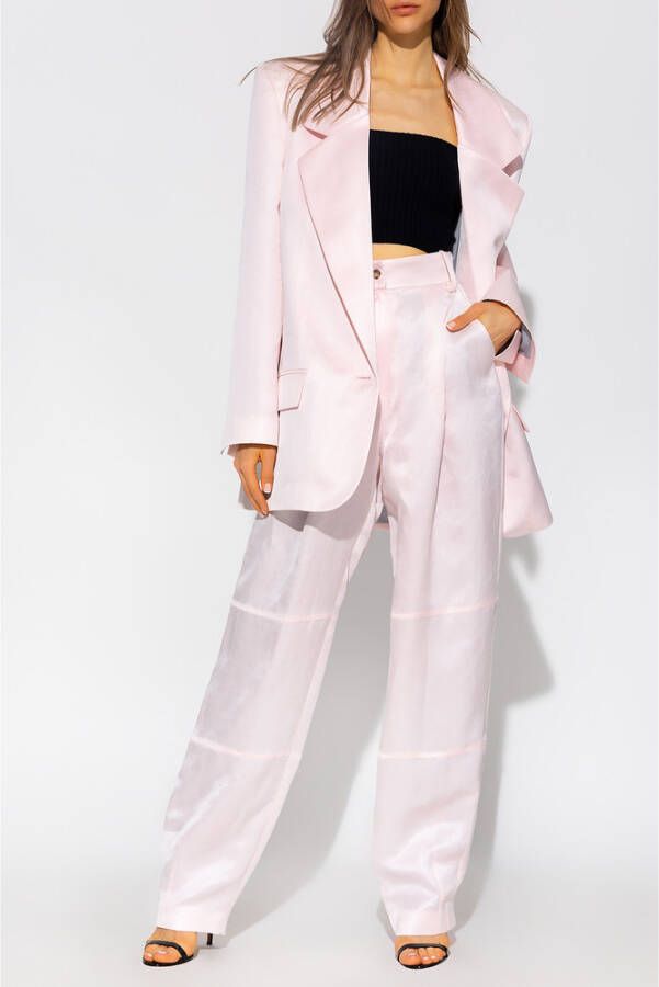 The Mannei Volterra high-rise trousers Roze Dames