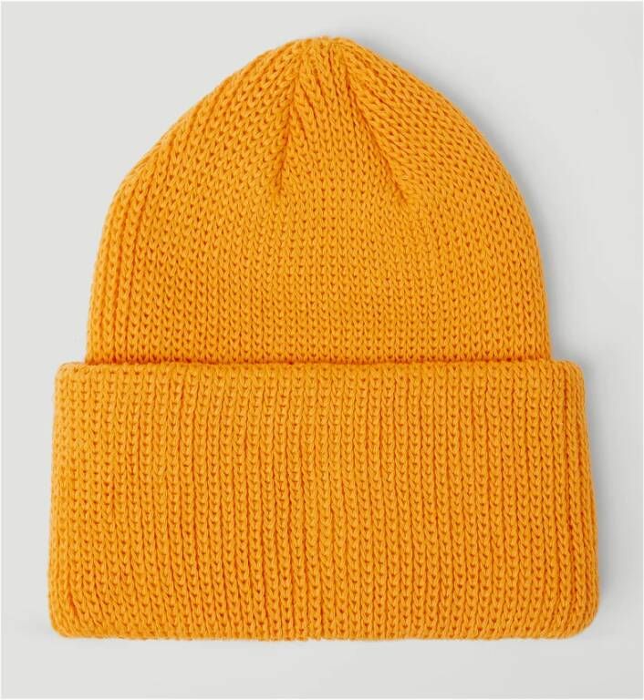 The North Face Patch Beanie Hat Oranje Heren