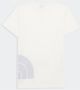 The North Face Logo Tee Gardenia White Periwinkle White Dames - Thumbnail 2