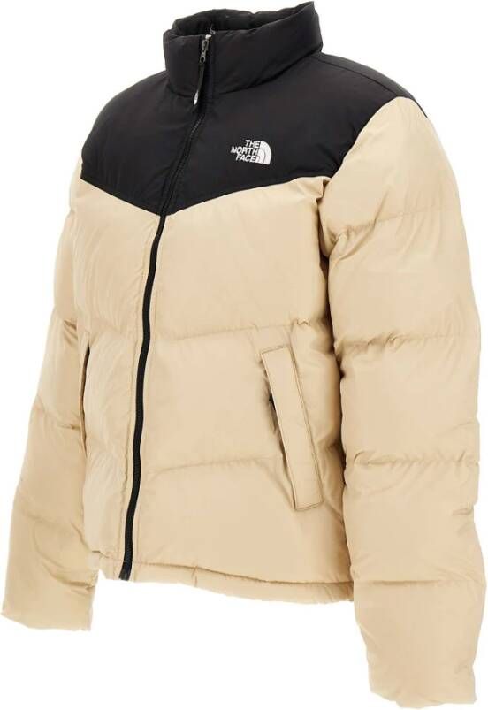 The North Face Down Jackets Beige Heren