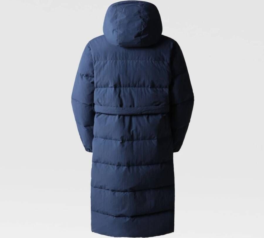 The North Face Down Jackets Blauw Dames