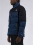 The North Face Theorth Face Logo-geborduurde Katoenen Hoodie Blue Heren - Thumbnail 2