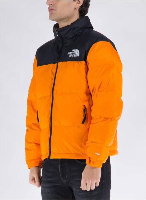The North Face Down Jackets Oranje Heren