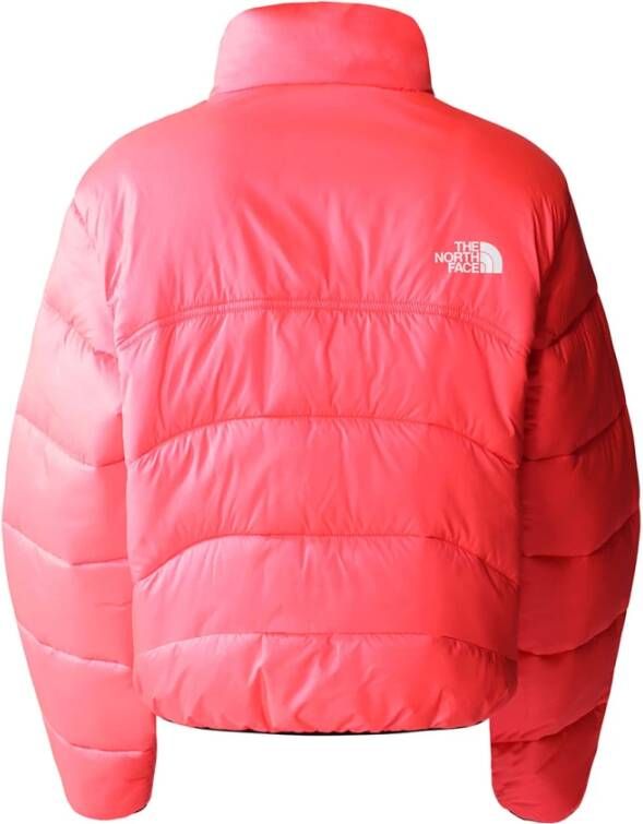 The North Face Down Jackets Roze Dames