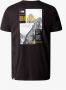 The North Face Katoenen T-shirt met Opvallend Logo Zwart Heren - Thumbnail 2