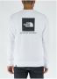 The North Face Raglan Redbox Nieuw Eu Longsleeve T-shirt White Heren - Thumbnail 2
