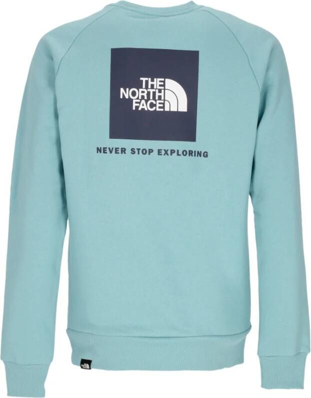 The North Face Sweatshirt Blauw Heren
