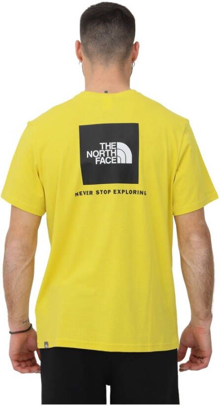 The North Face t-shirt Geel Heren