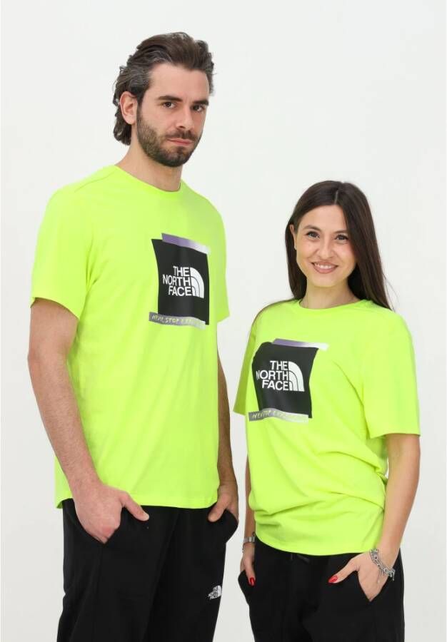The North Face Theorth Face T-shirts and Polos Geel Heren
