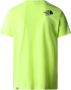 The North Face Theorth Face T-shirts and Polos Geel Heren - Thumbnail 3