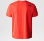 The North Face T-Shirts Rood Heren - Thumbnail 2