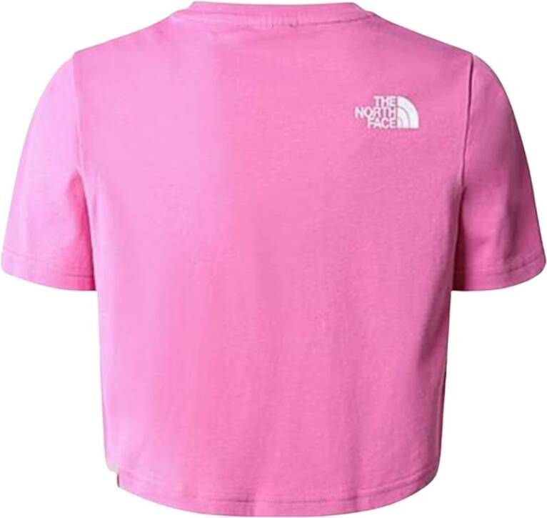 The North Face T-Shirts Roze Dames