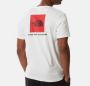 The North Face White Men T -Shirt Network Box Tee Wit Heren - Thumbnail 10