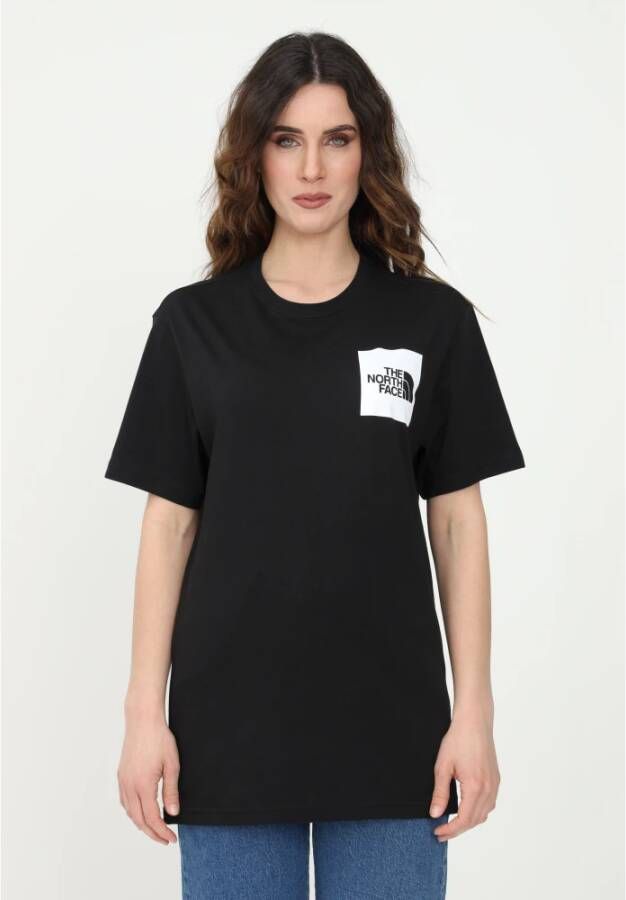 The North Face T-Shirts Zwart Unisex