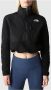 The North Face Zwarte Denali Crop Fleece met Rits Zwart Dames - Thumbnail 2