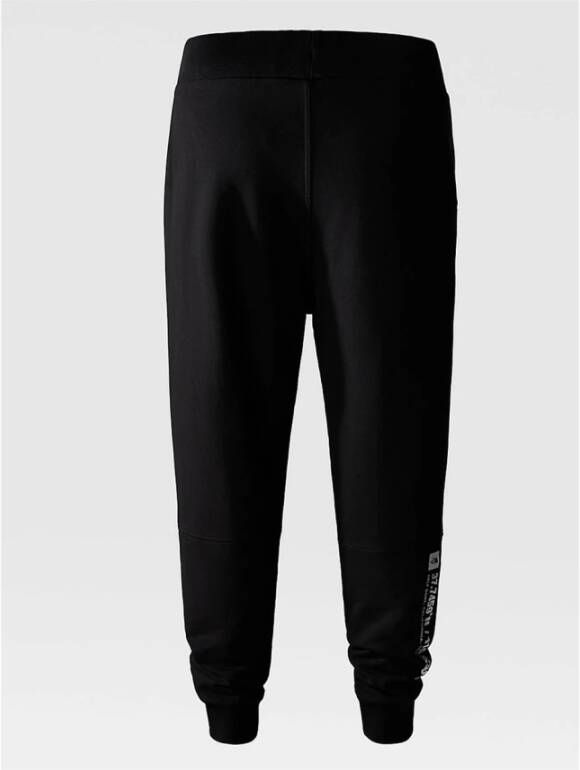 The North Face Zwarte katoenen broek met zijzakken Zwart Heren