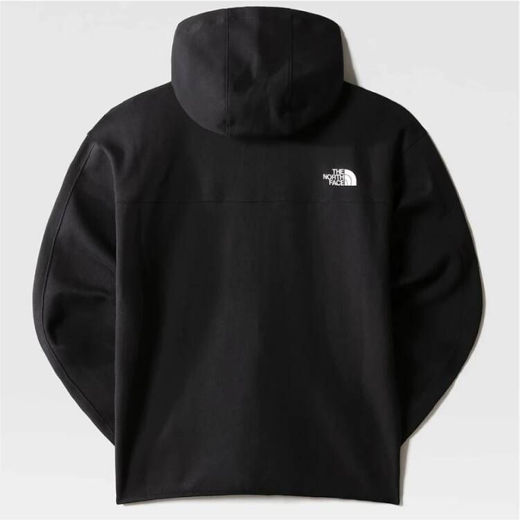 The North Face Zwarte Tech Fz Hoodie met Rits en Kangoeroezakken Zwart Heren