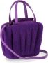 THEMOIRè Koraal Spons Paarse Handtas met Gouden Details Purple Dames - Thumbnail 2