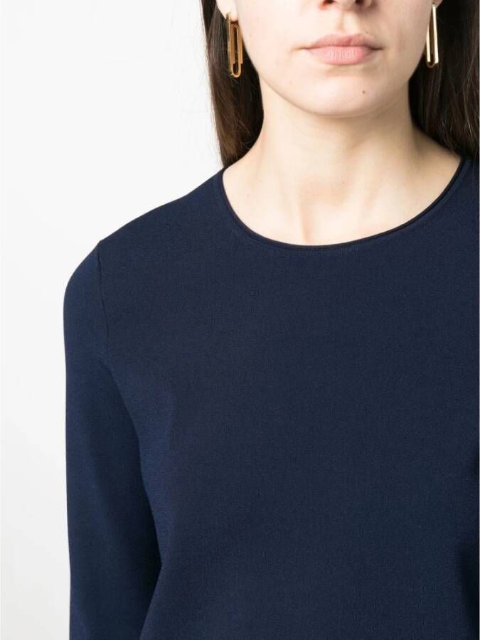 Theory Sweaters Blue Blauw Dames