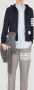 Thom Browne Blauwe Sweaters met Pinafore Metal Blue Heren - Thumbnail 2