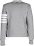 Thom Browne Gestreepte katoenen vest met knoopsluiting Gray Dames - Thumbnail 2