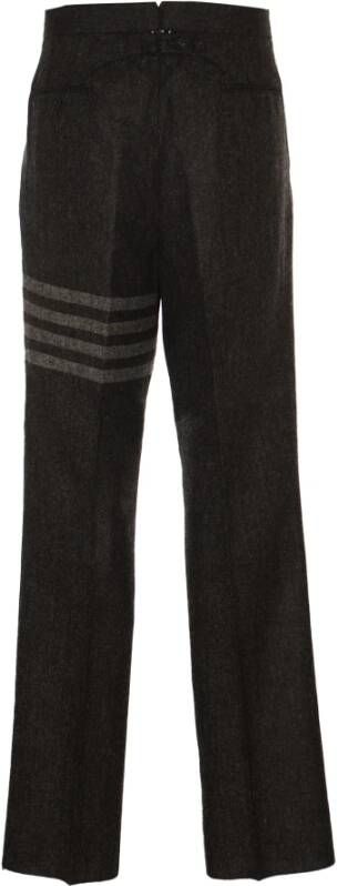 Thom Browne Grijze Broek met Lage Taille en Drop Crotch Grijs Heren