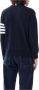 Thom Browne Navy Klassieke Crewneck Gebreide Kleding voor Heren Blauw Heren - Thumbnail 2