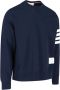 Thom Browne Armband Sweatshirt van katoen-jersey met logo patch Blauw Heren - Thumbnail 2