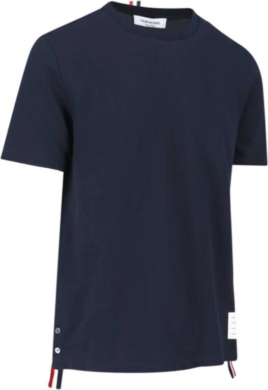 Thom Browne T-Shirts Blauw Heren