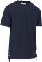 Thom Browne Relaxed Fit T-shirts en Polos Blue Heren - Thumbnail 2