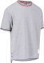 Thom Browne Stijlvolle T-shirts en Polos Gray Heren - Thumbnail 2