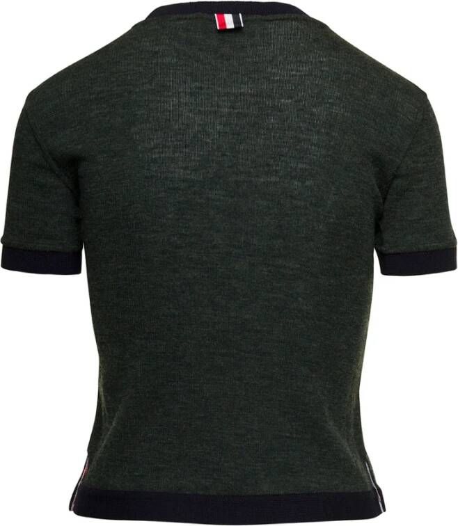 Thom Browne T-Shirts Groen Dames