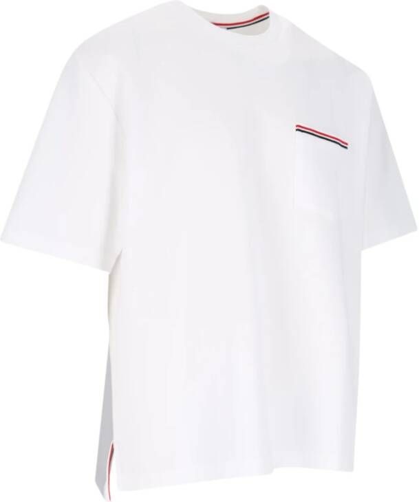 Thom Browne T-Shirts Wit Heren