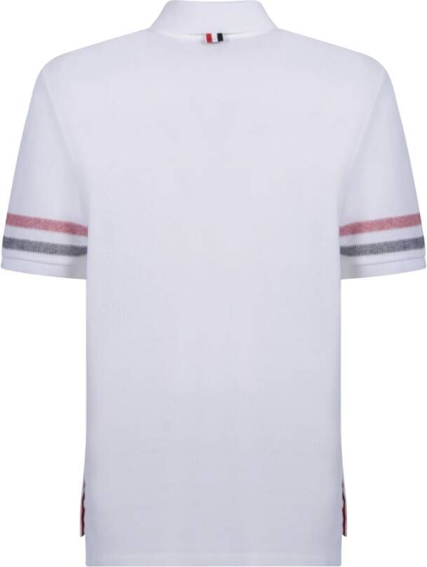 Thom Browne Stijlvolle witte T-shirts voor heren Wit Heren