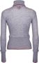 Thom Browne Grijze Sweaters met Pinafore Metalen Breedte Grijs Dames - Thumbnail 2