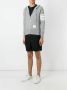 Thom Browne Grijze 4-Bar Zip-Up Hoodie Gray Heren - Thumbnail 2