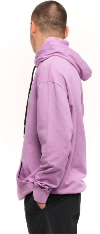 Throwback Hoodies Paars Heren