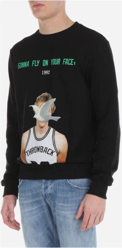 Throwback Sweatshirts Zwart Heren