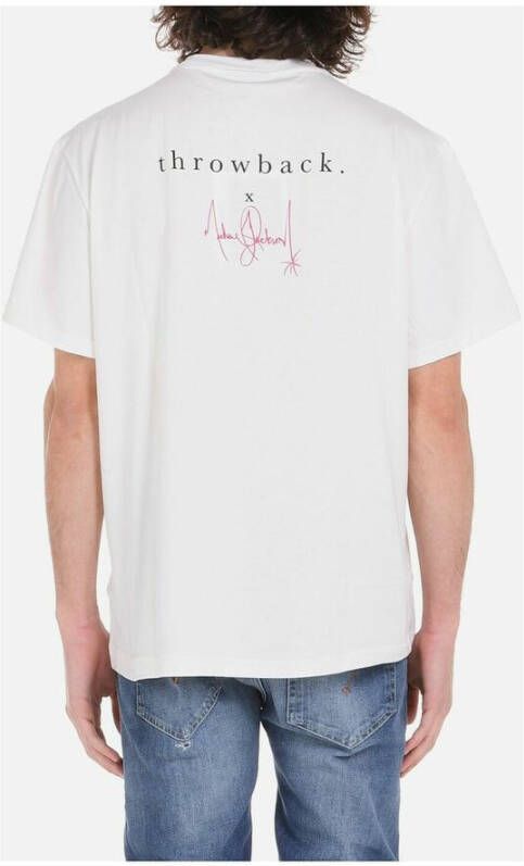 Throwback T-shirts Wit Heren